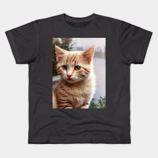 Beautiful Cats Cute Kittens Kids T-Shirt